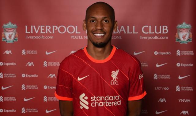 法比尼奥与利物浦完成续约：希望能成为球队领袖